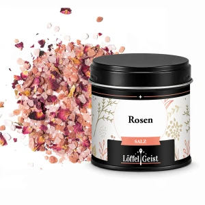 Rosensalz im Reagenzglas